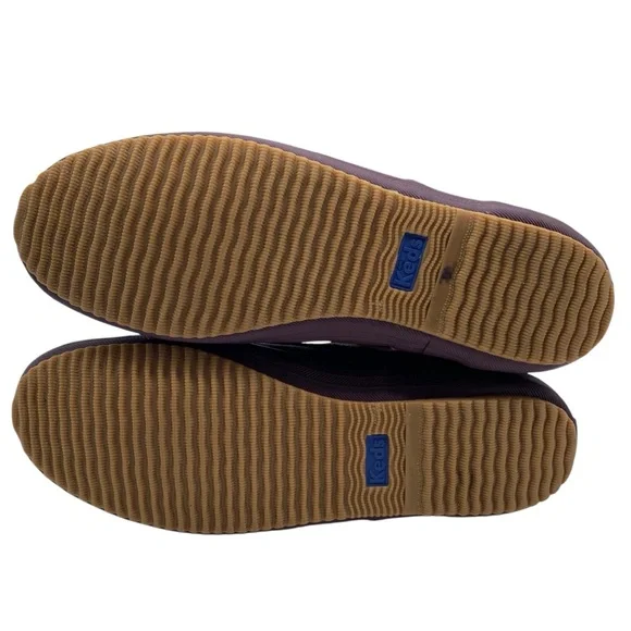 Keds Womens Shoes Scout Lace Up Boots Sz 9.5 Plum Purple Water Resistant Flat - Picture 11 of 13